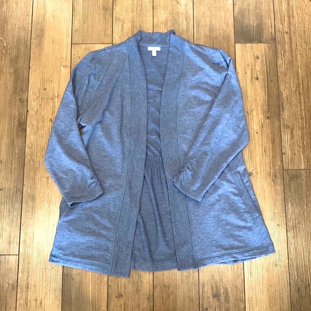 Athliesure Talbots Blue Cardigan with Pockets!